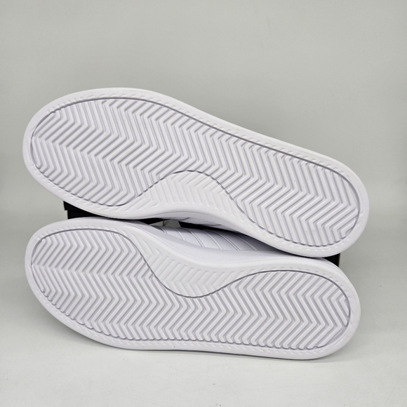 New adidas Grand Court 2.0 Cloud White Gold Metallic Women's Shoes Size 10 - Picture 7 of 8